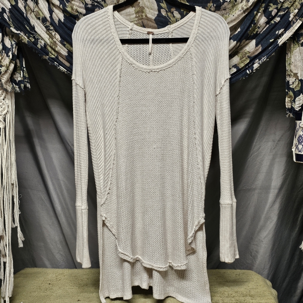 Free People | Ventura Thermal in Heather Oatmeal size Small